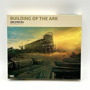 Building of the Ark 500 Pc Puzzle Noahs Ark Encounter Museum Kentucky Complete